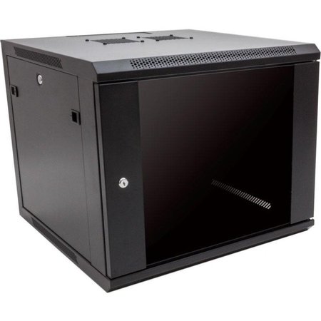 RACK SOLUTIONS Wall Mount Cabinet: Single Section, 12U X 600Mm X 600Mm, Includes 185-4761